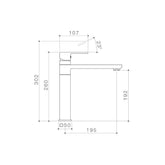 Caroma Luna Sink Mixer Lead Free